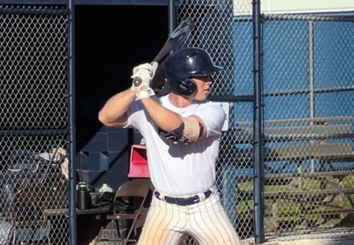 Taravella baseball's EJ Burns. 2/1/2023